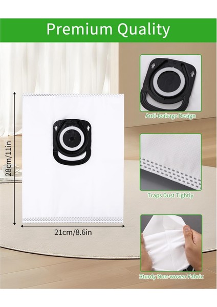 Rowenta ZR200520 ZR200540 ZR200720 Elektrikli Süpürge Toz Torbaları Yedek Parçalar Aksesuarlar (Yurt Dışından) fırsatları