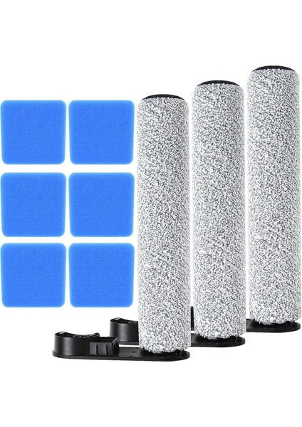 1 Set Sünger Fırça Rulosu Seti Eureka NEW430 Için Jonr ED12 Fırça Rulosu Sünger Elektrikli Süpürge Aksesuarları (Yurt Dışından)