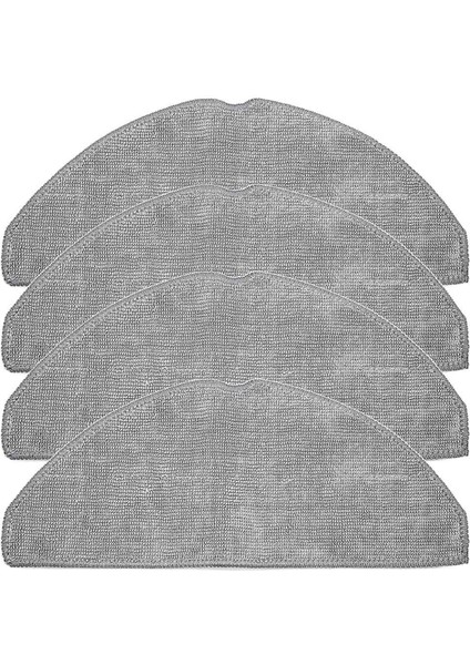 Eufy L60 Robot Süpürge Için 4 Paket Paspas Bezi Yedek Parçası, Mikrofiber Paspas Pedi Yıkanabilir Paspas Bezi Aksesuarları (Yurt Dışından)