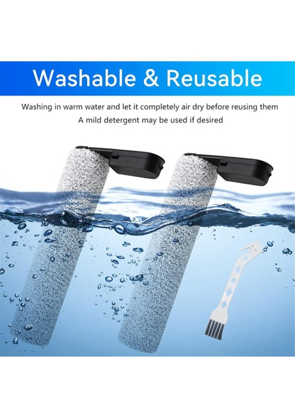 Roborock Flexi/flexi PRO/A20/A20 Pro Islak Kuru Elektrikli Süpürge Için Ana Silindir Fırçası Ana Fırça Süpürge Yedek Parçaları (Yurt Dışından) modelleri