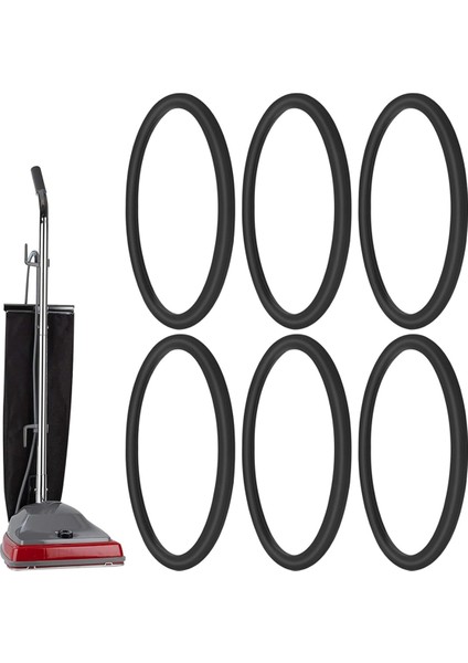 6 Adet Vakum Kemeri 30563B Yuvarlak Vakum Süpürgesi Kemerleri Sanitaire Eureka Vakum Süpürgesi Stili Rd Için Dik Vakum Kemeri (Yurt Dışından) fiyatları