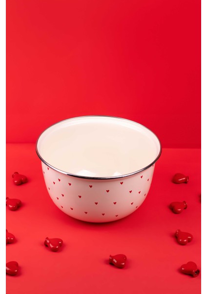 Cupid Emaye Karıştırma Kabı-Kasesi 24CM 4litre( Ocağa Da Koyulabilir)