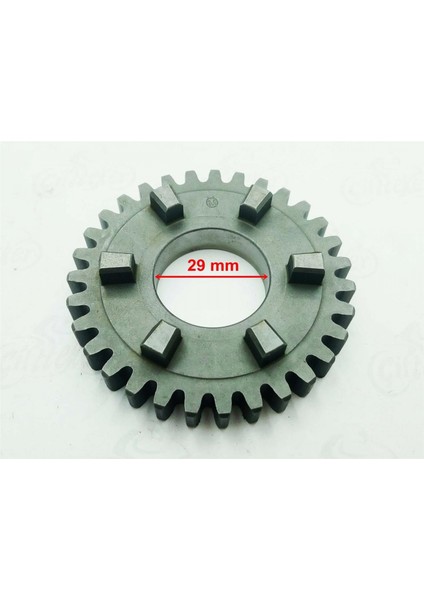 Şanzıman Dişli 31t İç 29 Mm 0-6 Tırnaklı Kalın Diş At