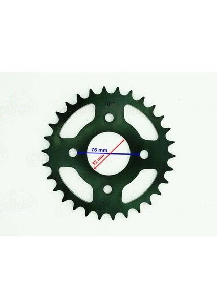 Arka Dişli 520 30T Iç 52MM 4 Delikli Atv Kymco 150