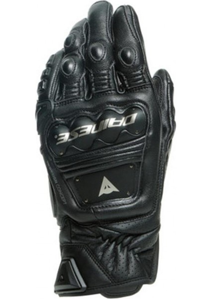 Daınese 4-stroke 2 Yazlık Deri Eldiven Siyah