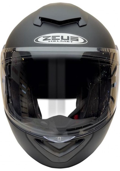 Zs-3050 Çene Açılır Kask Mat Siyah