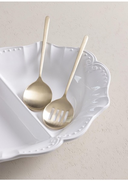 Giallo Servis Seti Şampanya Gold 2 Parça