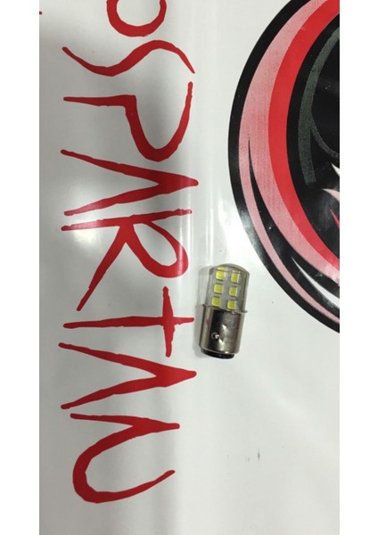 Arka Stop Ampulü 12 Ledli Çakarlı Silikon