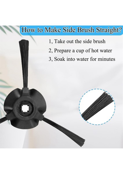 Shark RV2310, RV2310AE, AV2310, AV2310AE, RV2300, RV2300S, RV2320S, UR2350AE Robot Süpürge Parçaları Için Yan Fırça (Yurt Dışından) fırsatları