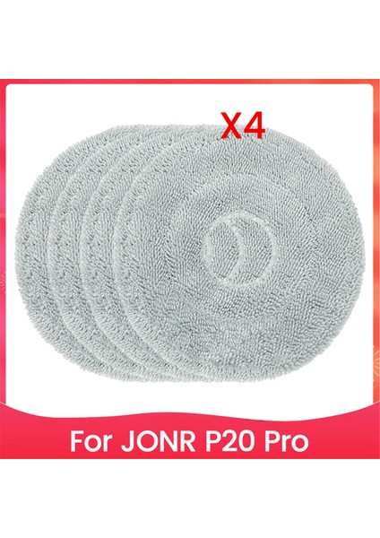 Jonr Için P20 Pro Mop Aksesuarları, Robot Süpürge Parçaları Için Mop Temizleme Pedi Yedeği (Yurt Dışından)