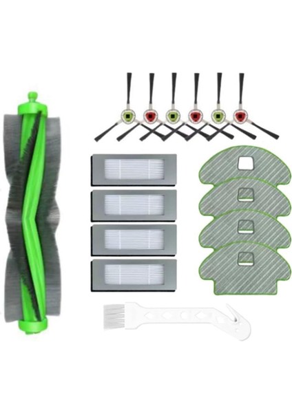Irobot Roomba Combo 110 113 R113840 R Robot Süpürge Ana Yan Fırça Hepa Filtre Paspas Bezi Yedek Parçaları (Yurt Dışından)