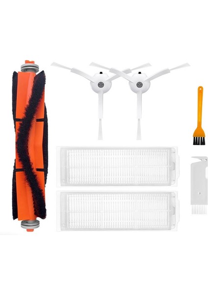 Xiaomi Robot Vakum MJST1S/MOP2 Lite Parçaları Ana Yan Fırça Hepa Filtre Paspas Bezi (Yurt Dışından)