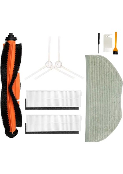 Xiaomi Mijia G1 Mjstg1 Mi Robot Vakum Mop Temel Vakum Temizleyici Yan Ana Fırça Kapağı Filtre Mop Parçası (Yurt Dışından)