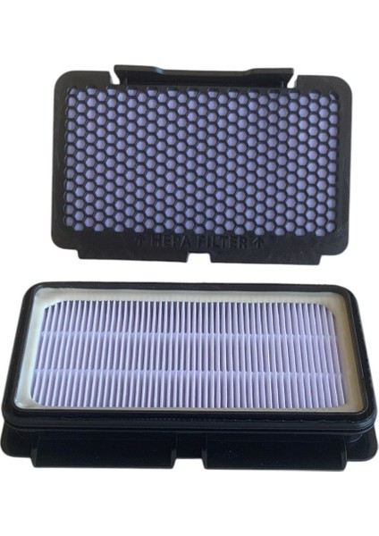 SILENCE - ELEKTRİKLİ SÜPÜRGE UYUMLU HEPA FİLTRE - SİYAH PLASTİK - 2 ADET - ( UYUMLU MODELLER AÇIKLAMADA )