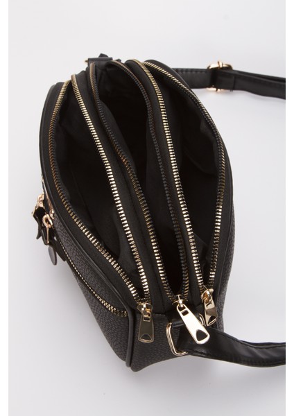 Kadın 3 Bölmeli Astarlı Ayarlanabilir Kolon Askılı Çapraz Omuz Çantası A214 modelleri