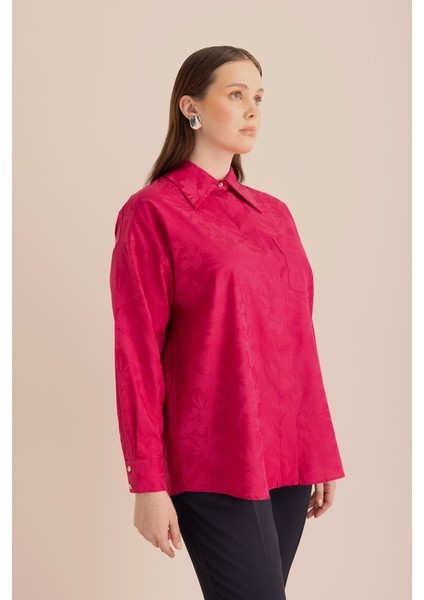 Jakar Desenli Cotton Gömlek indirimleri