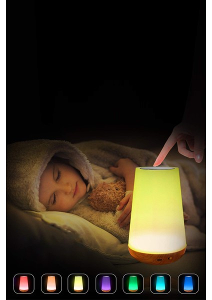 Masaüstü Şarjlı LED Aydınlatma Gece Lambası / GT-CL11