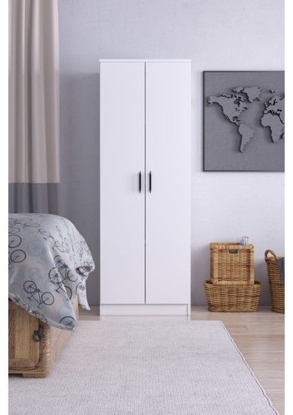 Abete-2 Kapılı Gardırop / Beyaz fiyatları