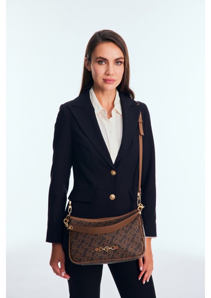 Kahve U.s. Polo Assn. Kadın Postacı Çantası US24507