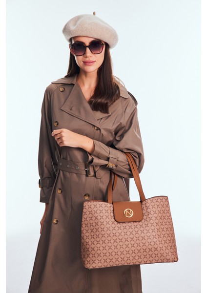 K.bej Nautıca Kadın Omuz Çantası CN2088T