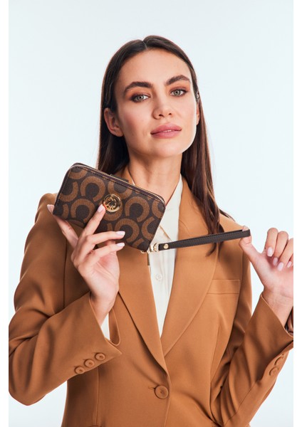 Kahve U.s. Polo Assn. Kadın Portföy Çanta USC24820