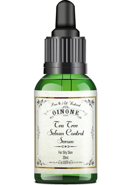 Yağlı Akneli Cilt Çay Ağacı Yağı Serumu 20ML