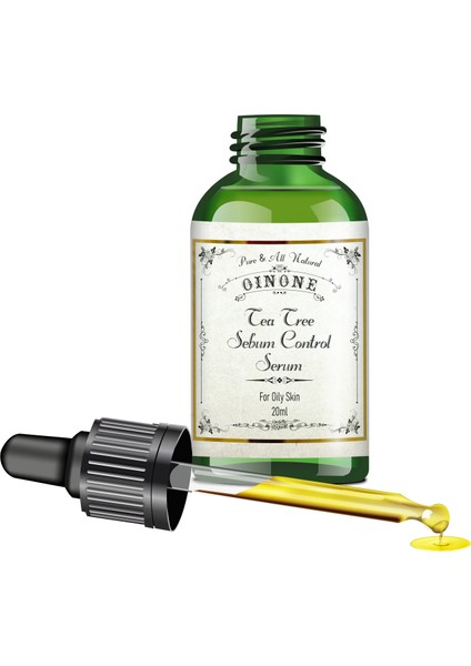 Yağlı Akneli Cilt Çay Ağacı Yağı Serumu 20ML modelleri