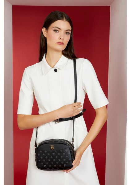 Kahve Monogram Kadın Çapraz Çanta 05PO22Y1534-MN Kh (Yurt Dışından)