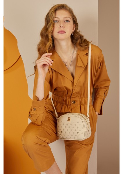 Kahve Monogram Kadın Çapraz Çanta 05PO22Y1534-MN Kh (Yurt Dışından)
