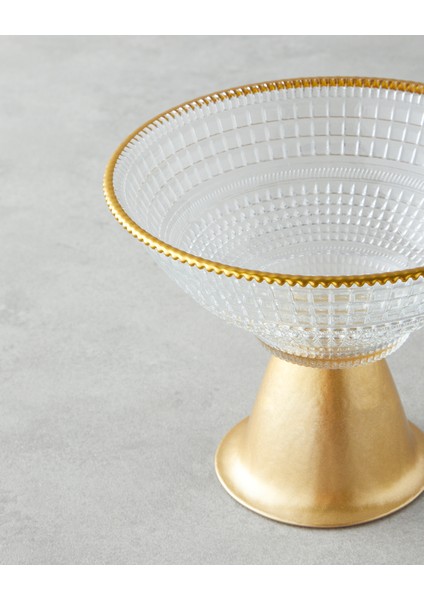 Glow Cam Sunumluk 16 cm Şeffaf-Gold modelleri