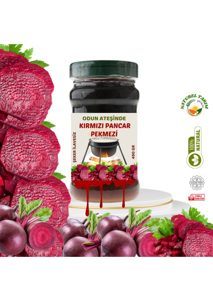 Kırmızı Pancar Pekmezi & Çiğ Susam Tahini 2 Li Paket indirimleri