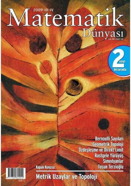 Sayı:81 YIL:2009 - Iıı-Iv