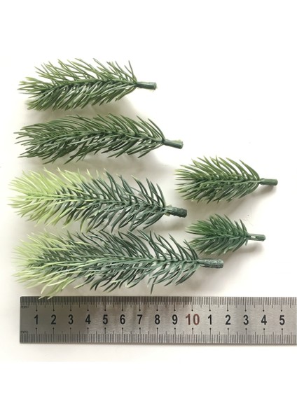10 cm Degrade Beyaz 10 Adet Çam Dalları Yapay Bitkiler Noel Düğün Ev Ağacı Süslemeleri Dıy El Sanatları Buket Hediye Kutusu Sahte Bitkiler Iğne (Yurt Dışından) fırsatları