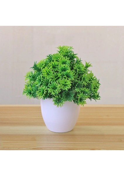 21 Resim Olarak Yapay Bitkiler Saksı Yeşil Bonsai Küçük Ağaç Çim Bitkileri Pot Süs Ev Bahçe Dekorasyonu Için Sahte Çiçekler Düğün Parti (Yurt Dışından)