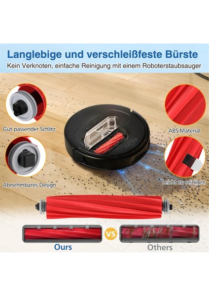 Roborock Qrevo S/qrevo Pro/qrevo Max V Ana Yan Fırça Hepa Filtre Paspas Bezi Toz Torbaları Yedek Parçaları (Yurt Dışından) fiyatları