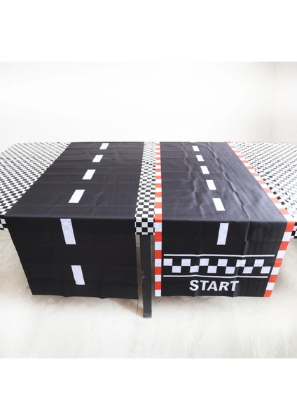 Gökyüzü Mavi Damalı Yarış Arabası Parti Siyah Beyaz Damalı Bayrak Masa Örtüsü Yol Masa Örtüsü Yarış Pisti Masa Örtüsü Yarış Doğum Günü Partisi Dekoru (Yurt Dışından) indirimleri