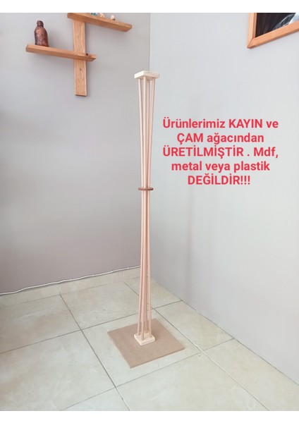 Ahşap Lambader
