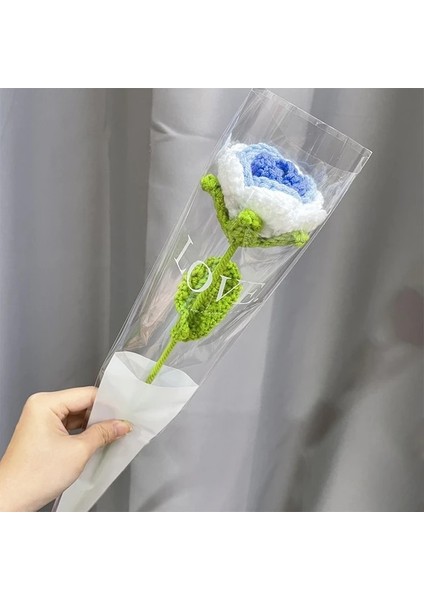 S5 Yapay Çiçek Resim Olarak Domuz Tığ Çiçek Sevimli Yapay Çiçekler Kawaii El Örgü Buket Ev Yapımı Tığ Çiçek Dekor Dıy Öğretmenler Günü Hediyeleri 꽃다발 (Yurt Dışından)