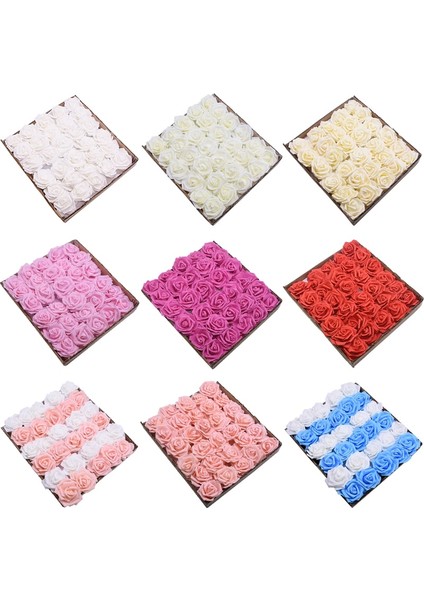 Şeftali 30 Adet 8 cm Yapay Çiçekler Güller 25/30/20/10 Adet Gerçek Sahte Güller Düğün Için Kök ile Dıy Buketleri Ev Yapay Çiçek Dekorasyon (Yurt Dışından)