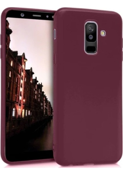 Samsung Galaxy A6 Plus Esnek Silikon Premier Kılıf Lansman Arka Kapak