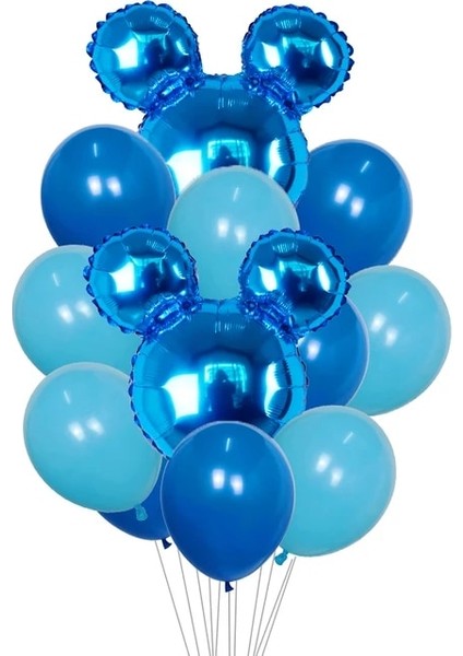 Koyu Haki 1 Takım Mickey Minnie Mouse Balonlar Doğum Günü Lateks Balon Bebek Duş Doğum Günü Partisi Dekorasyon Çocuklar Folyo Balon Hava Globos Oyuncak (Yurt Dışından)