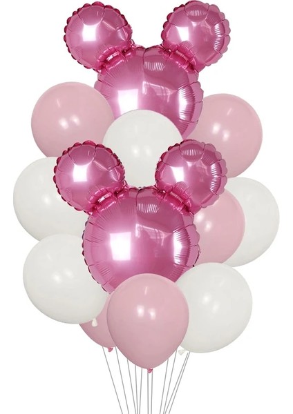 Koyu Haki 1 Takım Mickey Minnie Mouse Balonlar Doğum Günü Lateks Balon Bebek Duş Doğum Günü Partisi Dekorasyon Çocuklar Folyo Balon Hava Globos Oyuncak (Yurt Dışından) fırsatları