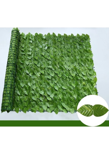 G 50 x 100 cm 50 x 200 cm Yapay Sarmaşık Çit Yeşil Yaprak Çit Panelleri Ev Açık Bahçe Balkon Dekorasyon Için Sahte Gizlilik Çit Ekranı (Yurt Dışından)