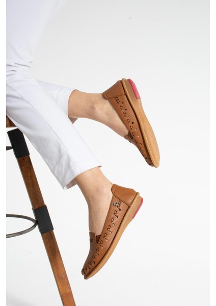 Pierre Cardin Arven Kadın Deri Taba Günlük Ayakkabı fırsatları