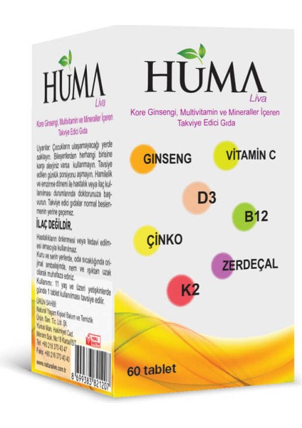 Multivitamin 60 Tablet