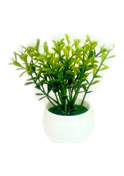 Stil 2 Konuksever Çam Bonsai Yapay Plastik Yeşil Bitki Saksı Sahte Küçük Ağaç Ev Masa Dekorasyon Bahçe Düzenleme Süsler (Yurt Dışından)