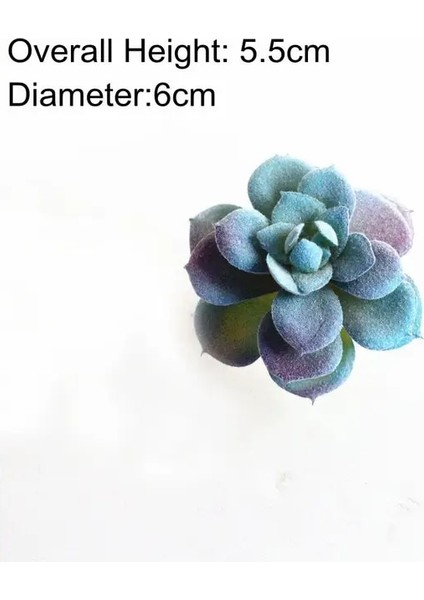 Yuan x in Lian Mavi Akın Yapay Succulents Bitkiler Çiçek Aranjmanı Aksesuarları Masaüstü Bonsai Ev Bahçe Dekorasyonu Sahte Bitkiler (Yurt Dışından)