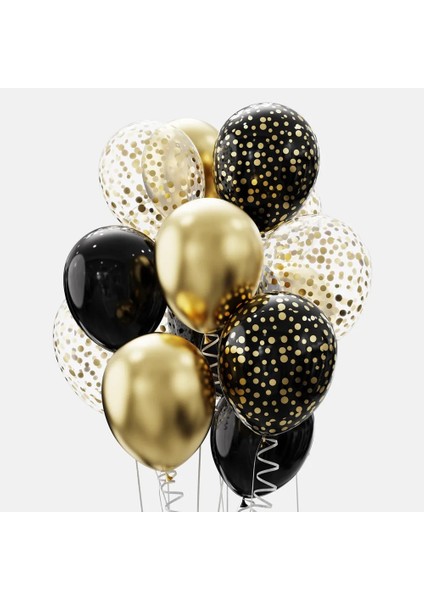 C 15 Adet 12 Inç Siyah Beyaz Lateks Balonlar Puantiyeli Balon Düğün Doğum Günü Partisi Dekorasyon Mezuniyet Bebek Duş Çocuklar Globos (Yurt Dışından) fiyatları