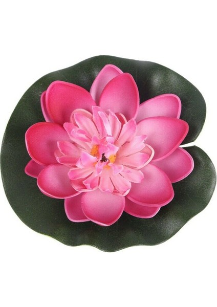 10 Adet Rastgele 10 cm 5 Adet/takım Renkli Yapay Sahte Yüzen Nilüfer Çiçeği Lotus Yaprağı Gölet Bitkileri Bahçe Havuzu Dekor (Yurt Dışından)