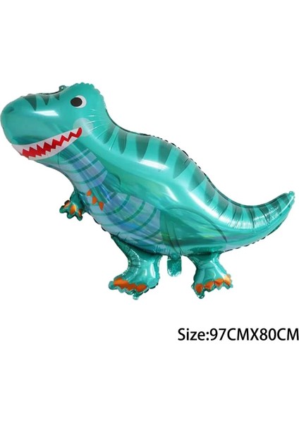 Resim Olarak Büyük Jurassic Dinozor Doğum Günü Partisi Dekorasyon Folyo Balonlar Hayvan Balon Bebek Duş Helyum Globos Ayakta Karikatür Ejderha (Yurt Dışından)